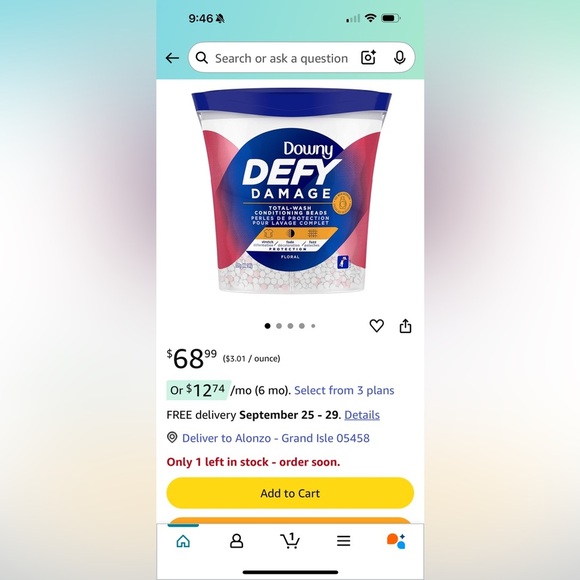 Defy Damage Total-Wash Conditioning Beads - Floral Discontinued - Picture 5 of 5